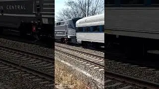 MTA Metro-North Railroad Inspection Train On The Hudson Line #shorts