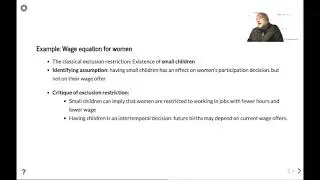 Sample selection 3  - Exclusion restrictions