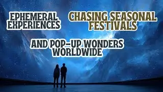 Ephemeral Experiences Chasing Seasonal Festivals and Pop Up Wonders Worldwide
