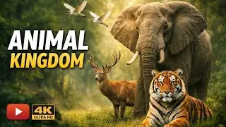 ANIMAL KINGDOM | Wild Animals & Birds in 4K Ultra HD