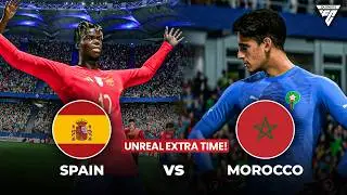 Spain Takes Down Morocco in EA FC 25 Thriller!