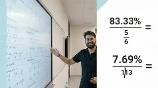 Percentage To Fraction By Aashish Arora
