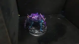 Painting A Giant Space Bug, Day 220 Of Painting A Miniature Every Day
