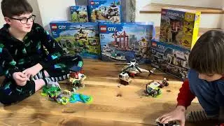 LEGO CITY 60302 31116 60267 60300 ELICOTTERO ELEFANTE SAVANA