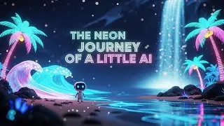 The Neon Journey of a Little AI #anime #aishortfilm #viralaishort #aivideo #asthetic #animeedit 