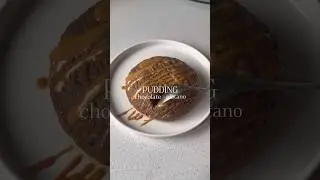 Pudding de pl&aacute;tano y cacao en 3 minutos #postres #recipe #postressaludables #bananabread