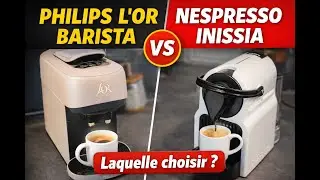 Comparatifs cafetière Nespresso et Barista l'or
