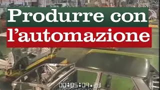 Come per primo al mondo in Italia ho utilizzato i robot del Robogate Comau per costruire le auto