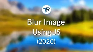 HOW TO BLUR IMAGE USING JQUERY (2020)