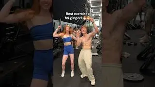 Try this ginger workout 🤣👩🏻&zwj;🦰 #ginger #redhead #gymhumour
