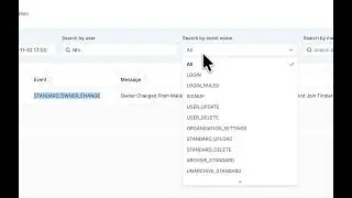 Audit Events in VET Workspace | Track User Activity With Confidence