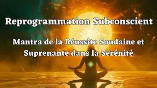 🥇&Ccedil;a marche, tu seras surpris! Reprogrammation tr&egrave;s puissante pour la r&eacute;ussite soudaine et fulgurante