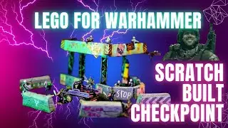 Easy LEGO Grimdark Terrain Build | DIY Warhammer 40k, Necromunda (No Airbrush)