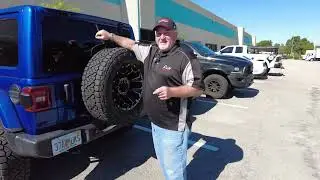 Rough Country Spare Tire Relocator Kit for Jeep Wrangler review by Chris from C&H Auto Accessories