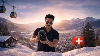 Germany🇩🇪 to Switzerland🇨🇭Travel Vlog | Snow, Alps & Scenic Views