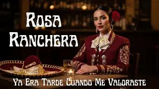 Ya Era Tarde Cuando Me Valoraste | Ranchera Clásica | Rosa Ranchera