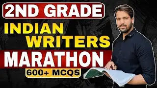 2ND GRADE EXAM INDIAN WRITERS MCQS MARATHON | COMPLETE TOPIC | KEATS CLLASSES
