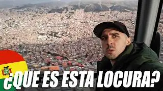 MI PRIMERA VEZ EN BOLIVIA! Que locura es La Paz y El Alto!