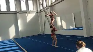 ЖП КМС, Оситковская Полина - Оситковская Кира, ШСА ОСЬ, Темповое упражнение