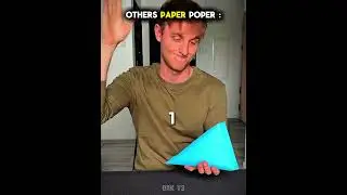 Others Paper poper Vs This One ☠️ #shorts