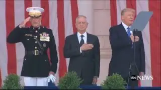Donald Trump Sings the National Anthem