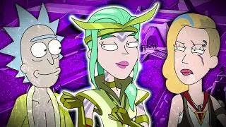 RICK'S NEW GIRLFRIEND & Galactic Federation Truce EXPLAINED! Rick and Morty S8E2 Valkyrick Breakdown