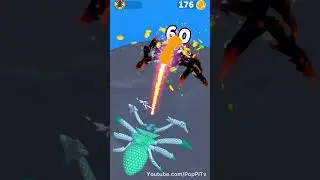 Spider Evolution Run - All Levels Gameplay Pop Pi (Part 21)