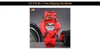 REVIEW SKMEI Fashion Sport Digital Watch Men Women Shock Resistant Waterproof 50M Alarm Clock Ladie