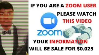 Zoom app user please watch the video before use Zoom in 2020|Information
