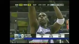 Antawn Jamison 30 Points Vs. Boston, 2004-05.