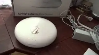 Apple AirPort Extreme (802.11g) Base Station Unboxing & Overview