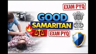 Good Samaritan Law | Legal Protection in Accidents | FMT PYQ | MBBS BHMS FMG