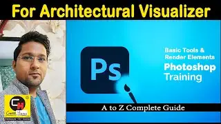 Photoshop Basic and how to use Render Elements | Career Hacks | Live Photoshop | Live supprt session