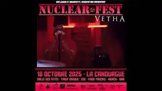 TEASER VETHA - Nuclear Fest - #festival #lozere #rock #music #metal #godzilla #canourgue #live