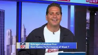 Peter Schrager's Top 5 Rookies of Week 7!