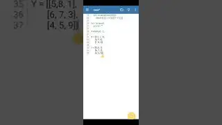 Python program to add two matrices | python tutorial | python program example | shorts