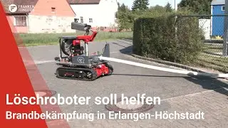 Hilfe bei Waldbrandbekämpfung: Löschroboter in Erlangen-Höchstadt