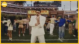 Bad Bunny brings Puerto Rico to Super Bowl halftime show