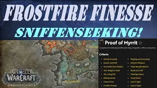 Frostfire Finesse! Sniffenseeking Dig Wow Quest