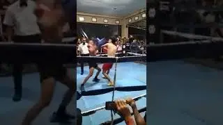 Yan Bisma Si Otot Kering duel di ring tinju