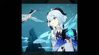 Ganyu Sad Story Cutscene - GENSHIN IMPACT | #shorts #gameclips #clips