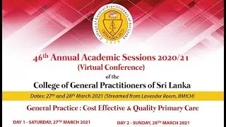 46th Annual Academic Sessions 2020/21 (Virtual Conference) Inauguration Ceremony 27th March 2021