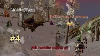 THANOS MEHMET VE EKİBİ GİGA TUTUYOR! 🙂|EKİP İLE GİGA TUTUYORUZ...| ARK MOBILE ONLINE S3 #4