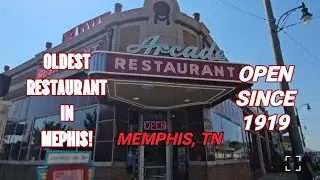 Arcade Restaurant | Oldest Restaurant in Memphis | #foodie #travel #vlog
