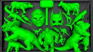 Dinosaurus Jurassic World Dominion:T-Rex, Siren Head, Kingkong, Catnap, Skibidi, Godzilla