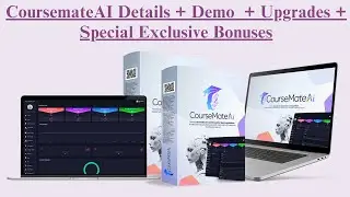 CoursemateAI Review + Demo + Upgrades + Bonuses | Coursemate AI Review