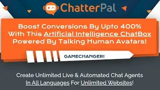 ChatterPal ChatterPal Is The Ultimate Secret Weapon For ANY Business, Marketer or Website Owner!