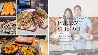 10th (couple) Anniversary Dinner at Giardino, Palazzo Versace, Dubai