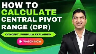 How to Calculate Cetral Pivot Range(CPR) | #cpr | #trading |