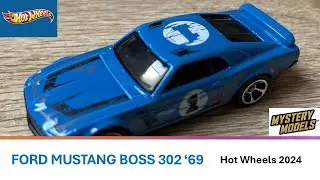 FORD MUSTANG BOSS 302 '69 (W8313), Hot Wheels 2024 serie MYSTERY MODELS (1/10) #moito67rai